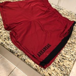 Nike for University of Arkansas Mens CL sports shorts